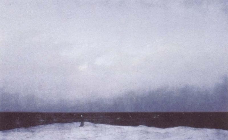 Caspar David Friedrich Monk by the Sea Spain oil painting art